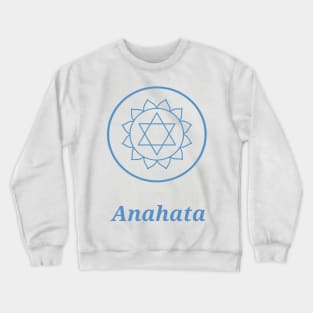 ArtStation66 - Yoga Chakra Symbol Design - Anahata - Heart Chakra Crewneck Sweatshirt